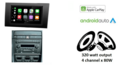 DAB+ Wireless Apple Carplay & Android auto navigatie voor Audi A4 2000 – 2008 Audiovolt XPA675DBT