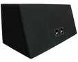 AUDIO SYSTEM Dubbele lege behuizing. Bassreflexbehuizing van 2x 42 Liter voor 2x 30 cm Bass AUDIO SYSTEM Dubbele lege behuizing. Bassreflexbehuizing van 2x 42 Liter voor 2x 30 cm Bass