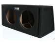 AUDIO SYSTEM Dubbel-lege-behuizing. Bassreflex-behuizing 2x30 Liter voor 2x25 cm Bass AUDIO SYSTEM Dubbel-lege-behuizing. Bassreflex-behuizing 2x30 Liter voor 2x25 cm Bass