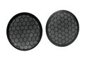 Speaker Grill set Ø 165 mm Div.modellen Seat -Volkswagen Kleur: Zwart > Voorportier/Achterportier Speaker Grill set Ø 165 mm Div.modellen Seat -Volkswagen Kleur: Zwart > Voorportier/Achterportier