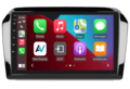 DAB+ autoradio navigatie voor Volkswagen Jetta 2013–2017 piano zwart | Apple Carplay en Android | DSP sound | Qled 9-inch ARG-900DAB