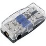 Mini ANL zekeringhouder (zilver ) 1 x 35 mm² + 2 x 20 mm² Mini ANL zekeringhouder (zilver ) 1 x 35 mm² + 2 x 20 mm²