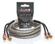 AUDIO SYSTEM HIGH-PERFORMANCE RCA-KABEL Cinch-kabel van 3000mm AUDIO SYSTEM HIGH-PERFORMANCE RCA-KABEL Cinch-kabel van 3000mm