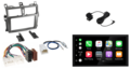 DAB+ Wireless Apple Carplay & Android auto navigatie voor Toyota Verso-S 2011-2015 Audiovolt XPA-675DBT