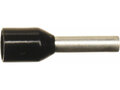 Adereindhuls zwart 1.5 mm² (100 stuks) Adereindhuls zwart 1.5 mm² (100 stuks)