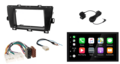DAB+ Wireless Apple Carplay & Android auto navigatie geschikt voor Toyota Prius (ZVW30/35) 2009+ Audiovolt XPA-675BT
