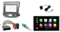 DAB+ Wireless Apple Carplay & Android auto navigatie voor Citroën C-Crosser, Mitsubishi Outlander XL, Peugeot 4007 XPA-675DBT