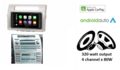 DAB+ Wireless Apple Carplay & Android auto navigatie voor Toyota Corolla Verso 2004 – 2009 Audiovolt XPA-675DBT
