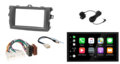 DAB+ Wireless Apple Carplay & Android auto navigatie voor TOYOTA Corolla 2007-2013 Audiovolt XPA-675DBT