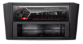 1-din autoradio geschikt voor Toyota Avensis