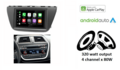 DAB+ Wireless Apple Carplay & Android auto navigatie voor SUZUKI SX4, S Cross 2013+ Audiovolt XPA-675DBT