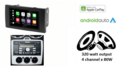 Wireless Apple Carplay & Android auto autoradio navigatie voor diverse Ford modellen (zwart rechthoekig) Audiovolt XPA-675BT