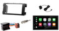 Wireless Carplay & Android auto autoradio navigatie geschikt voor diverse Ford modellen Audiovolt XPA-675BT (zwart ovaal)