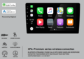 10 inch Wireless Apple Carplay en Android auto navigatie geschikt voor Skoda Octavia 2013-2018 Audiovolt XPA-1000BT