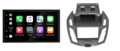 Wireless Apple Carplay & Android auto navigatie geschikt voor Ford Transit Connect | Tourneo Audiovolt XPA-675BT