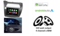 Wireless Apple Carplay & Android auto navigatie geschikt voor Honda Civic Hatchback 2006-2011 Audiovolt XPA-675BT