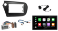 Wireless Apple Carplay & Android auto navigatie voor Honda Insight 2009-2014 Audiovolt XPA-675BT