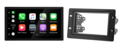 Wireless Apple Carplay & Android auto navigatie geschikt voor SAAB 9-5 2005–2011 Audiovolt XPA-675BT
