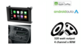 Wireless Apple Carplay & Android auto navigatie geschikt voor SAAB 9-3 2007–2011 Audiovolt XPA-675BT
