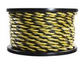 PRO SX 14 - 45m Roll PROX Speaker Cable - 2x2,5mm² - black/yellow twisted