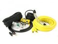 PRO 44  - 4 Channel 21,4mm² Installation Cable KIT - 1200 Watt