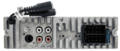 DAB / BT autoradio Renault Clio, Megane, Scenic en meer | 4×50 watt | multicolor | Audiovolt AMS-450DAB
