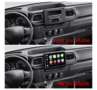 Geschikt voor Renault Master 2019+ navigatie draadloos Car link en Android 12 | DDR4 octa core 10 inch premium