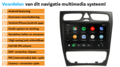 Mercedes C klasse, G klasse, Vito, Viano navigatie draadloos Car link en Android | DDR4 octa core | DAB+ autoradio | Full HD 9” scherm