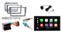 DAB+ Wireless Apple Carplay en Android auto voor Opel Astra Corsa Vivaro Zafira en meer (grijs) autoradio – navigatie 4x80W Audiovolt XPA-675DBT