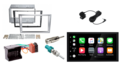 DAB+ Wireless Apple Carplay & Android auto voor Opel Astra Corsa Vivaro Zafira en meer (zilver) navigatie Audiovolt XPA-675DBT