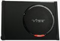 BLACKAIRT12S-V0: Black Air Slimline 12 inch Passive Radiator Subwoofer Enclosure