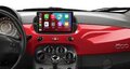 Fiat 500 2007-2015 navigatie Carplay en Android auto zwart | QLED 9” | 8-core 4+64GB | DSP sound | AV-D040Q