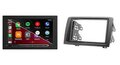 JVC Carplay en Android auto DAB+ autoradio navigatie voor FIAT Idea (350) 2003-2007